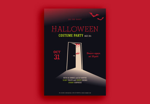 Halloween Event Flyer