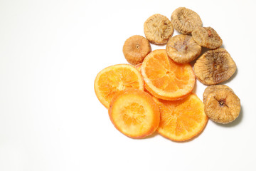 ドライフルーツ オレンジとイチジク