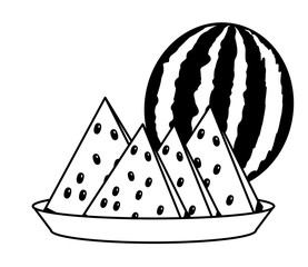 tropical fruits design