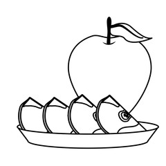 tropical fruits design