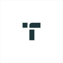 logotype letter T, iconic T, T Logo