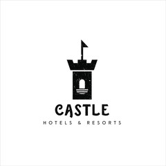 castle vector rustic effec
