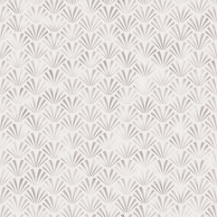 Art Deco Seamless Pattern - Repeating metallic pattern design with art deco motif