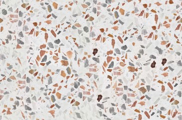 Terrazzo texture. Polished concrete floor and wall pattern. Color surface marble and granite stone, material for decoration