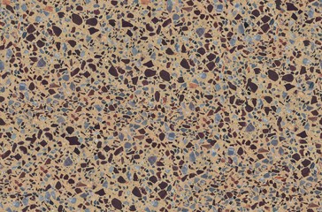 Terrazzo texture. Polished concrete floor and wall pattern. Color surface marble and granite stone, material for decoration