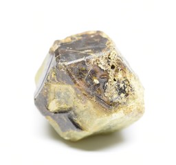 Grossular Garnet raw gemstone crystal
