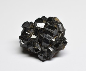 Melanite Garnet raw gemstone crystal from Mali