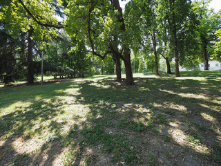 Valentino park in Turin