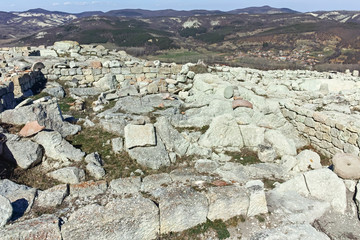 Ruins of archaeological site of Perperikon, Kardzhali Region, Bulgaria