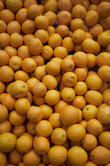 Fresh yellow lemon citrus fruit background, close-up, Vitamin food