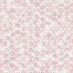 Art Deco Seamless Pattern - Repeating metallic pattern design with art deco motif