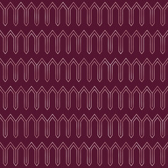 Art Deco Seamless Pattern - Repeating metallic pattern design with art deco motif