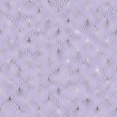 Fototapeta premium Art Deco Seamless Pattern - Repeating metallic pattern design with art deco motif