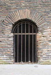 Fototapeta na wymiar Door of a prison