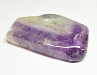 Fluorite tumbled gemstone