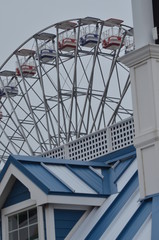 ferris wheel at amusement park