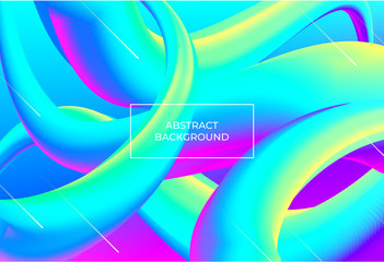 Color geometric gradient abstract background.