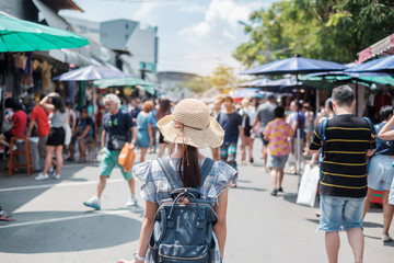Bangkok travel concept