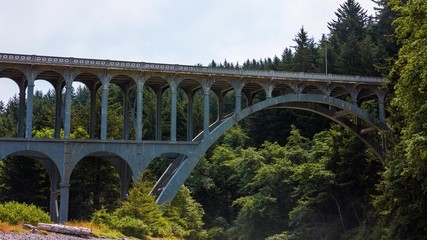 bridge over the river