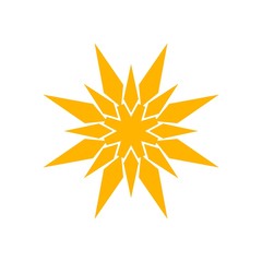 Creative design of sun illustration