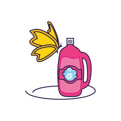 Isolated cleaning bucket with foam design