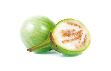 eggplant isolated on white background