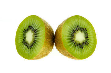 Fototapeta premium kiwi isolated on white