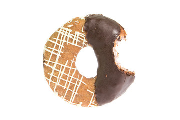 sweet donut isolated