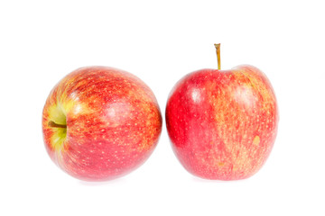 red apple isolated