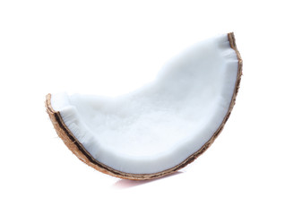 coconuts isolated on  white background