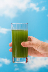 健康青汁　Healthy juice green and yellow vegetables