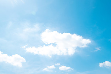 Beautiful blue sky clouds for background.