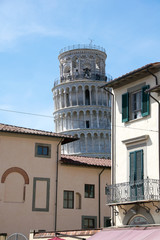 Der schiefe Turm von Pisa in Italien