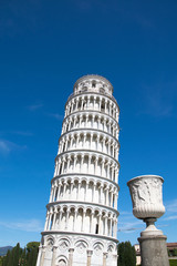Der schiefe Turm von Pisa in Italien