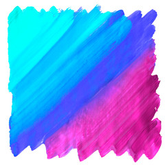 abstract colorful background. pink, blue, purple rainbow background with paint strokes for your design