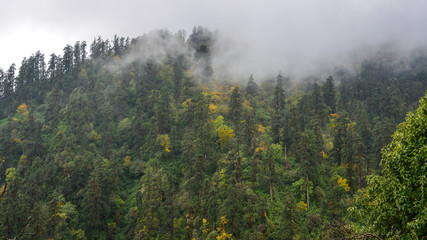 Mountain scenery of Pokhara, Nepal