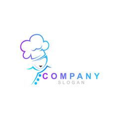 chef logo with superb cooking skills, restaurant logo