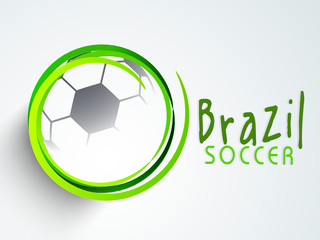 Obraz premium Soccer ball tournament concept.