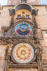 Fototapeta na wymiar Orologio astronomico di Praga