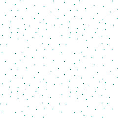 polka dot seamless vector pattern white background. White and blue polka dots background. Chaotic elements. Abstract geometric shape texture. Design template for wallpaper,wrapping, textile. - obrazy, fototapety, plakaty