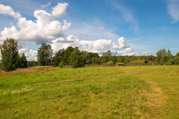 Residential houses of the Slavic village of the tenth century