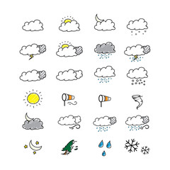 Weather icons