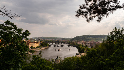 vista panoramica su praga