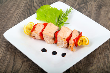 Salmon Skewer