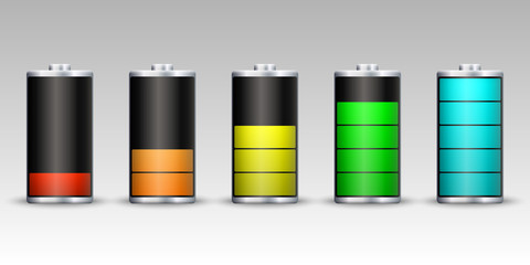 Full energy battery charge.