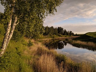 lake in autumn