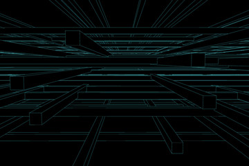 Geometric background image,Geometric background image, building structure