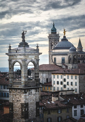 Obraz premium Towers of Bergamo