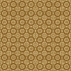 Gold symmetry pattern and geometric golden design,  backdrop kaleidoscopic.