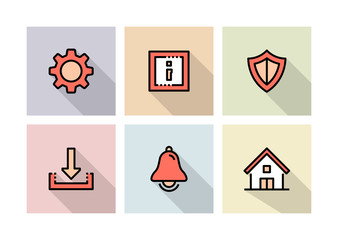 BASIC INTERFACE ICON CONCEPT